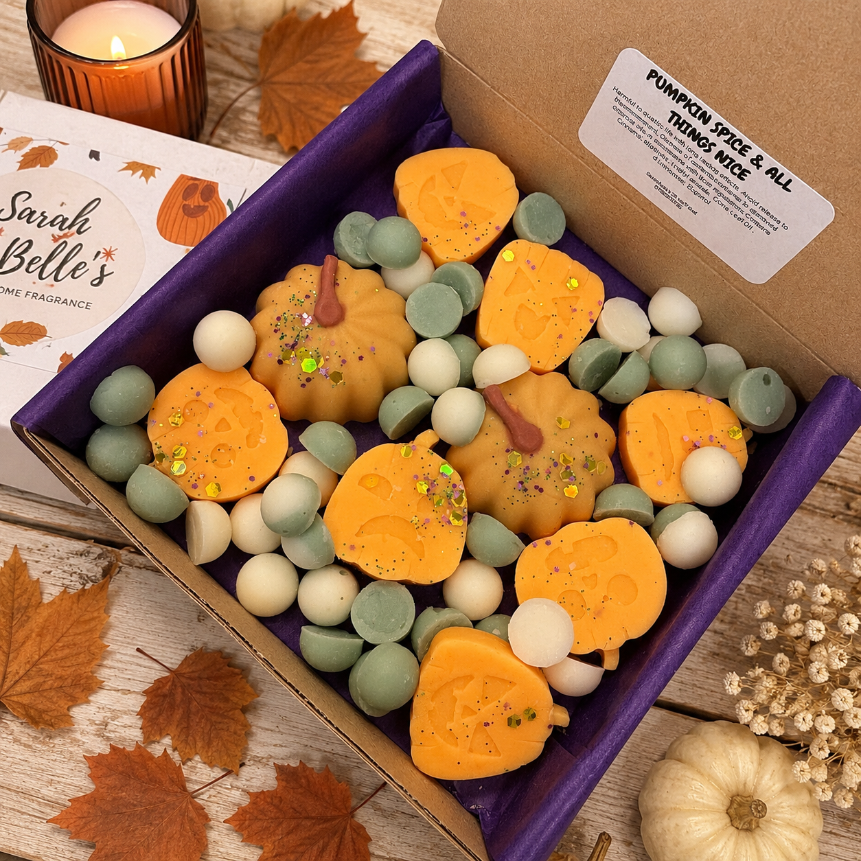 Little Pumpkin Patch - Soy Wax Melts - Scented in Pumpkin Spice & all things nice
