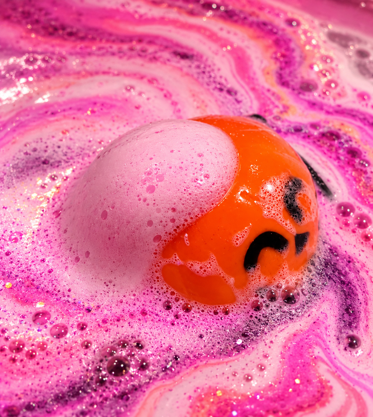 Foaming Bath Sprinkle Cauldron - Sparkling Sugared Berries