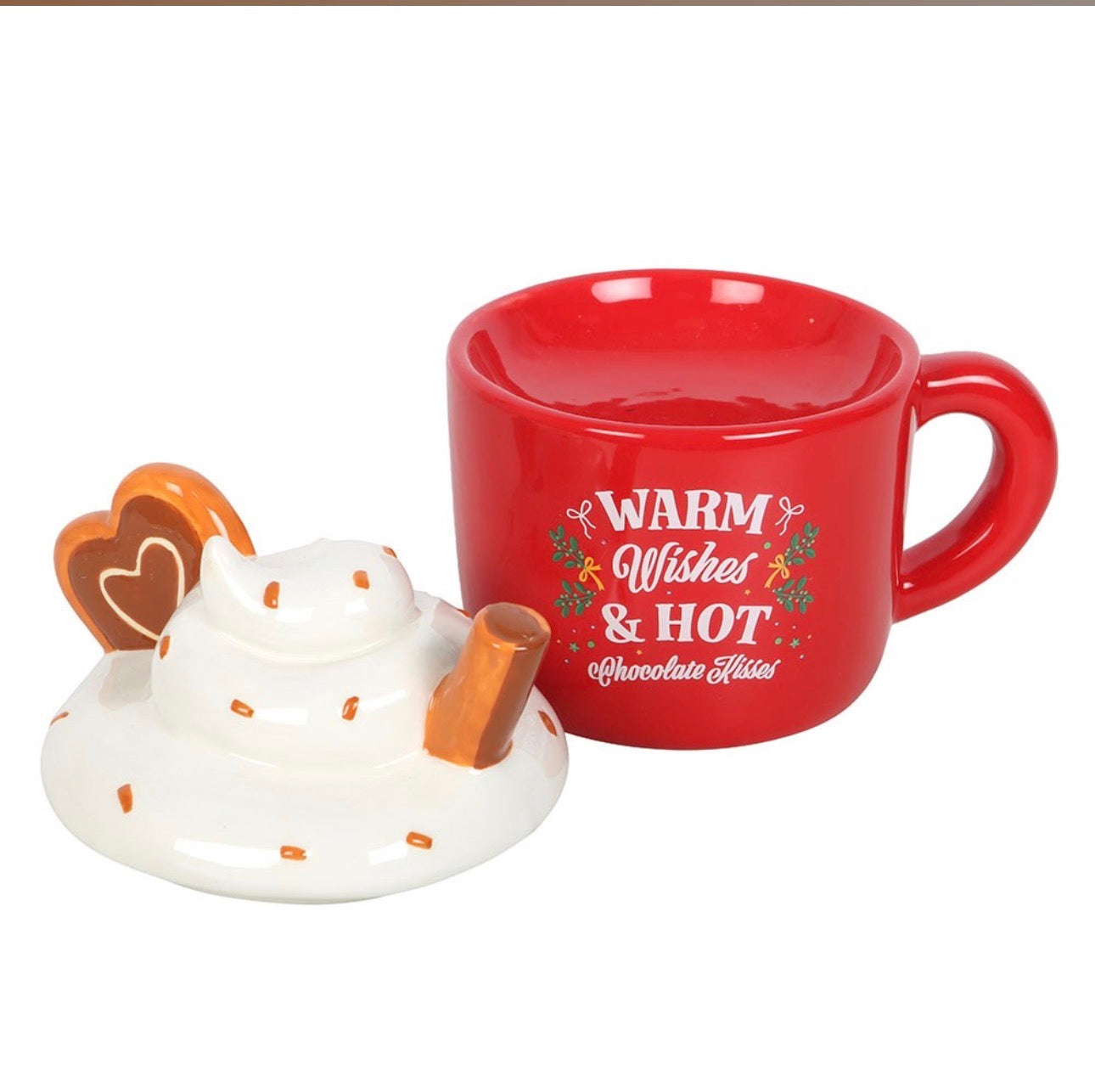 Warm Wishes & Hot Chocolate Kisses Wax Melts Burner