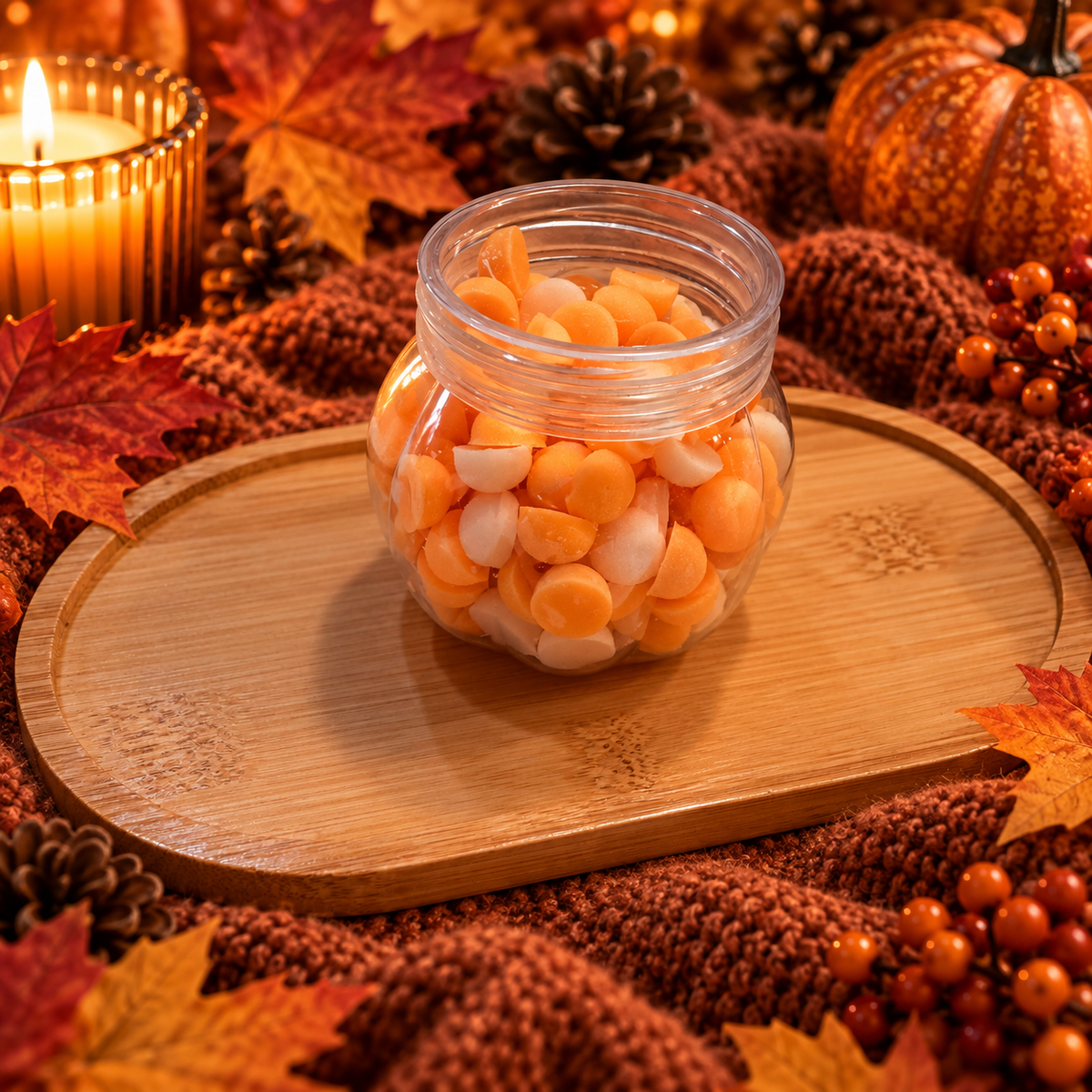 Wax Melt dots Pumpkin Pot -65g