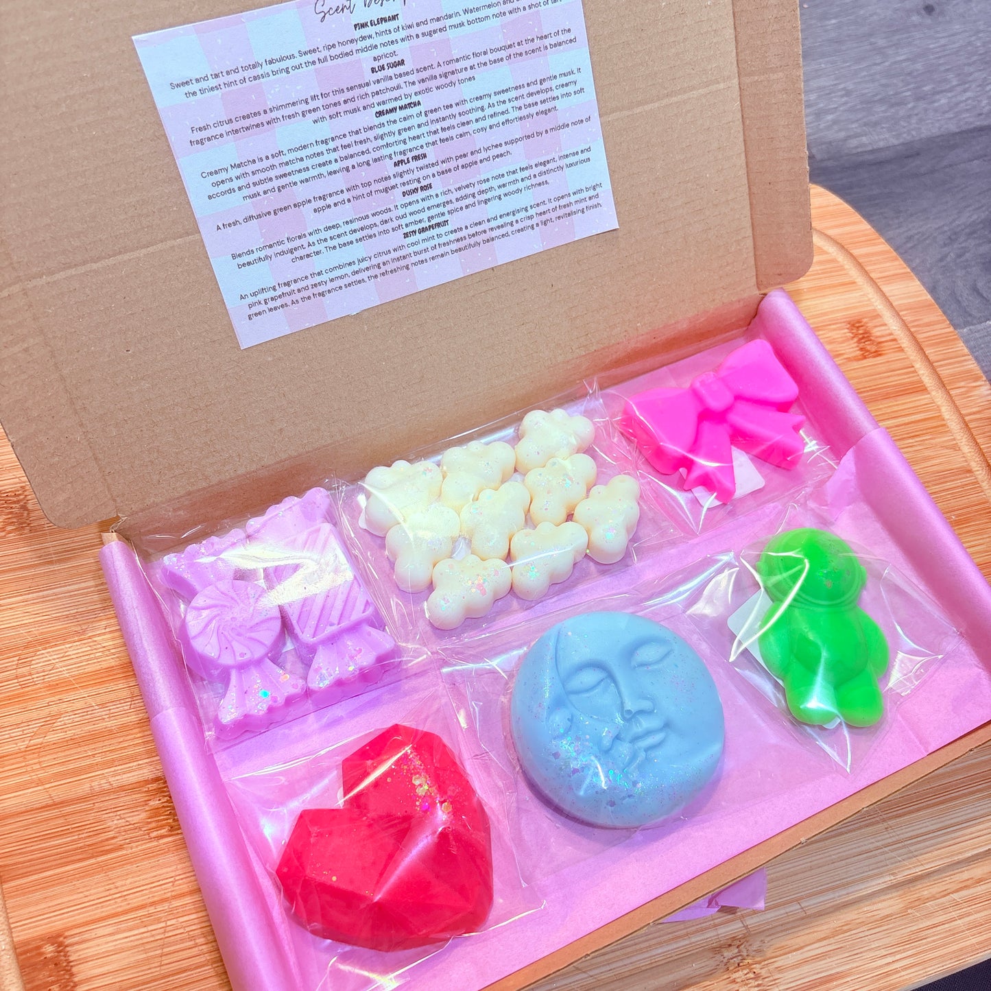 Wax Melt Bundle - August Box 8 - 6 x wax melt shapes