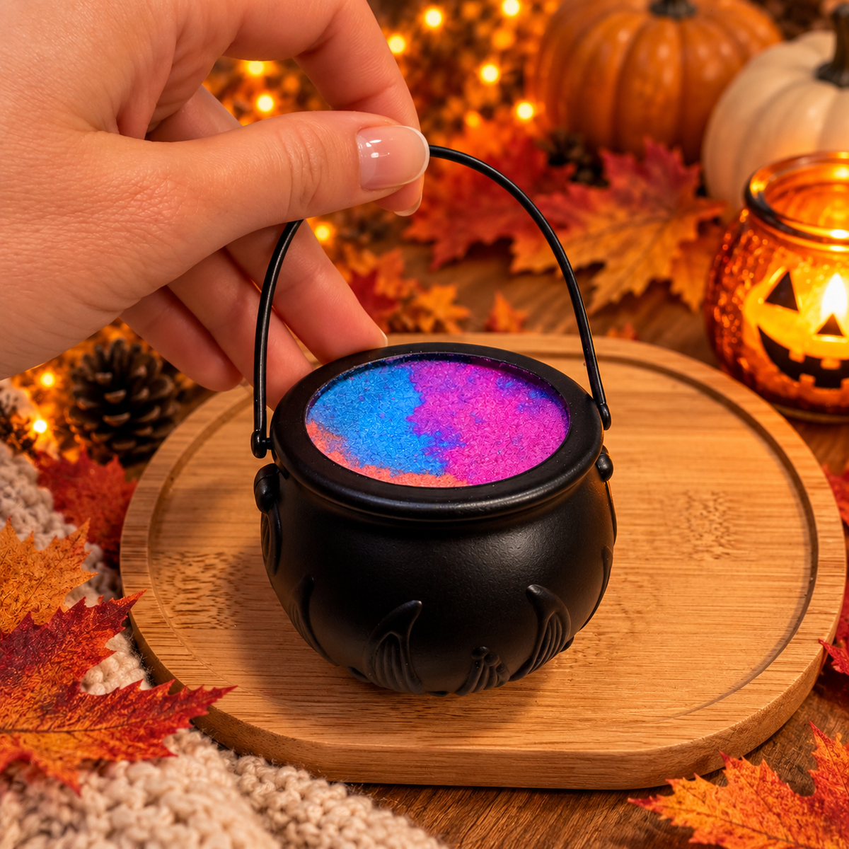 Foaming Bath Sprinkle Cauldron - Sparkling Sugared Berries