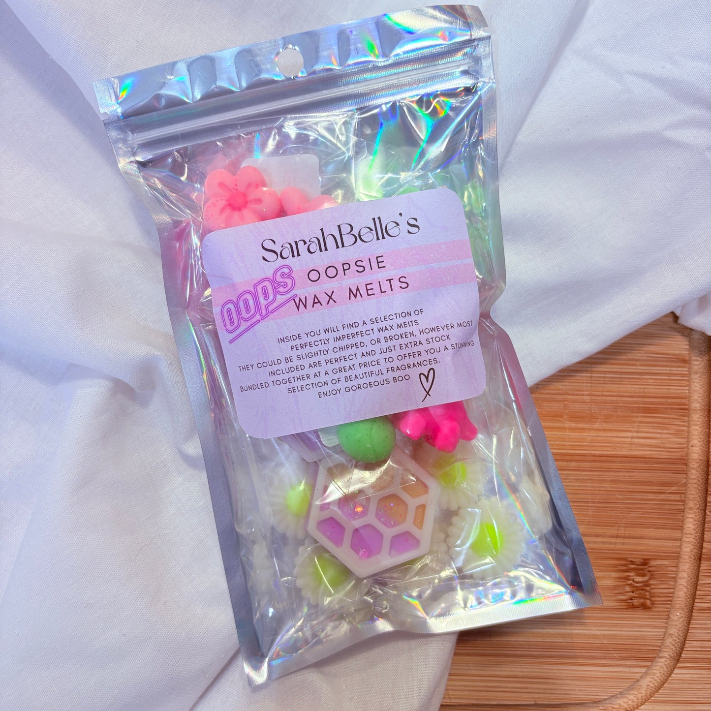 Oopsie Wax Melt Bag - 100g soy wax melts