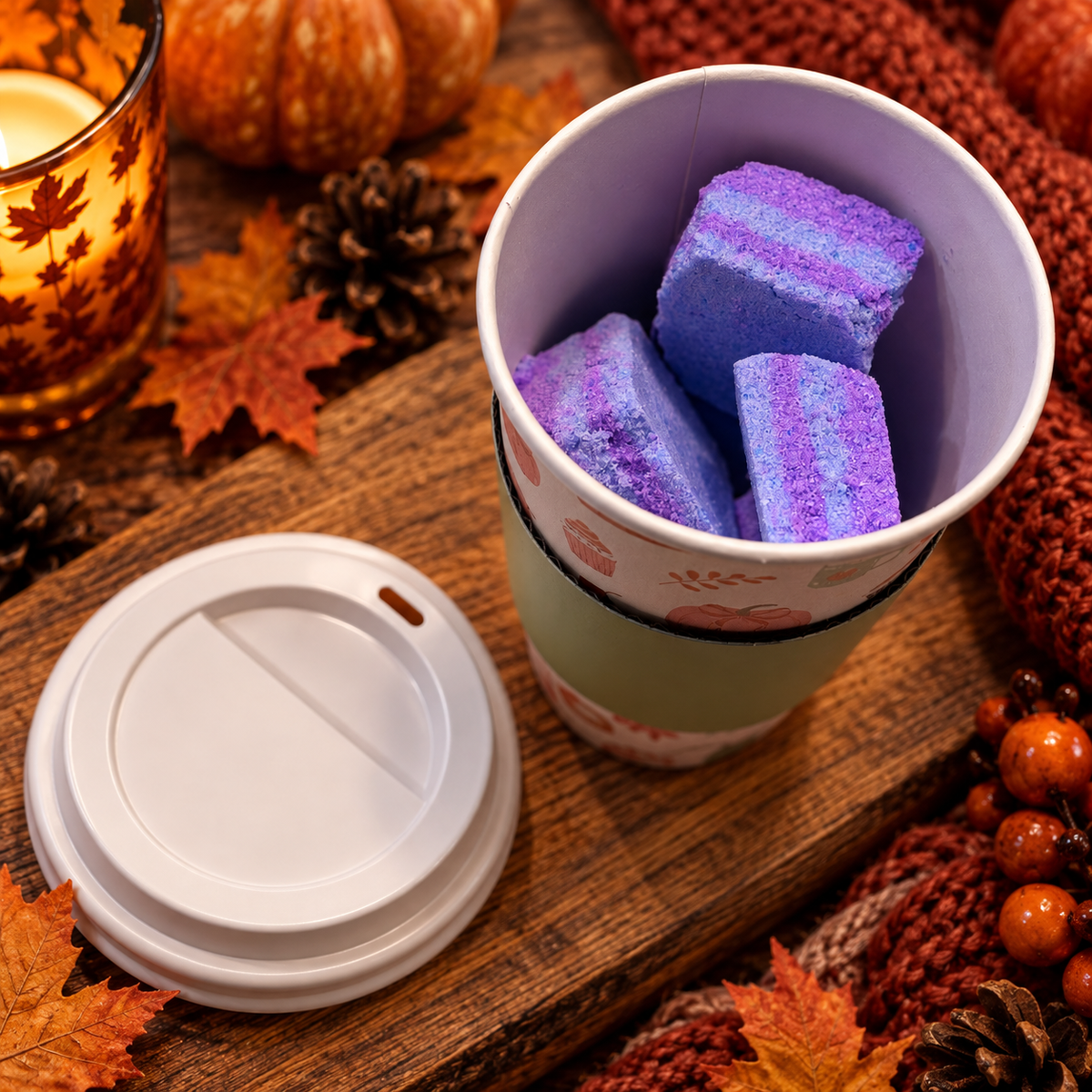 Foaming Bath Rocks - 200g Cup