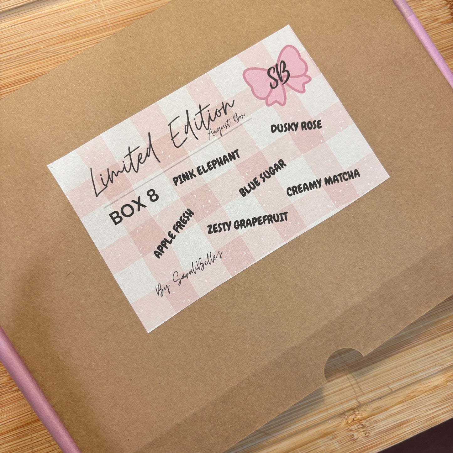 Wax Melt Bundle - August Box 8 - 6 x wax melt shapes