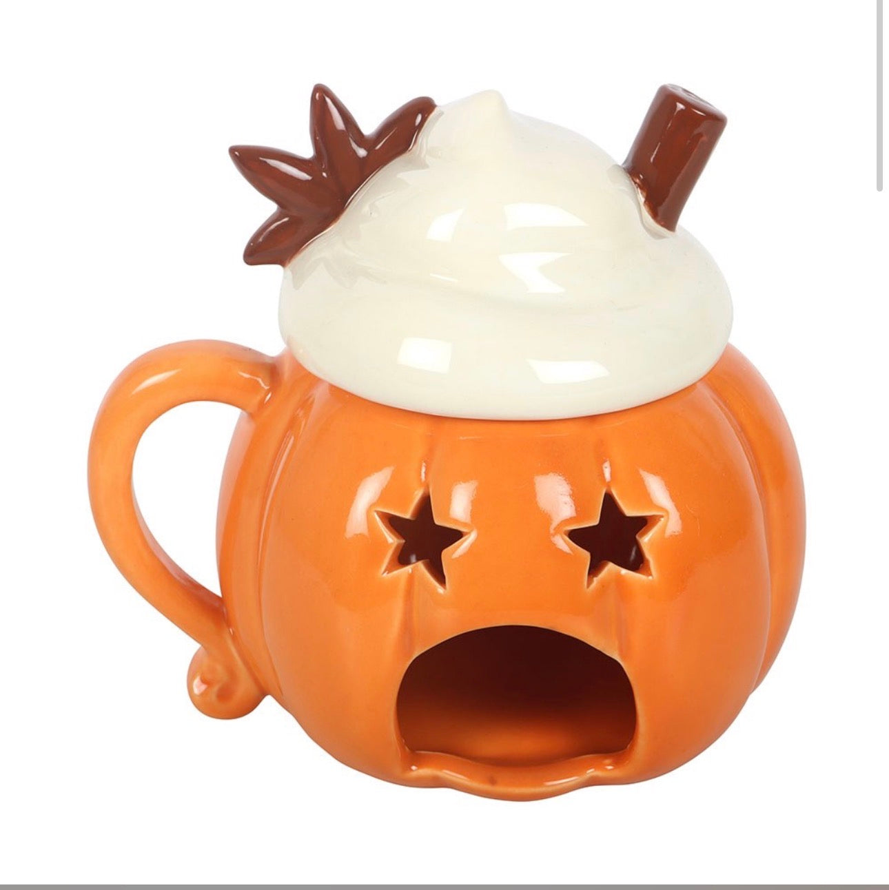 Pumpkin and Cream Wax Melt Burner