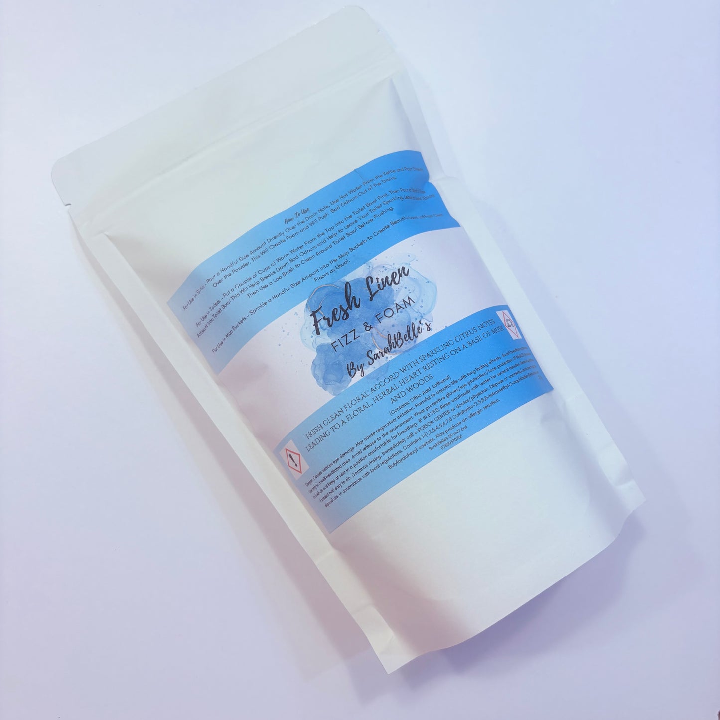 Large Fizz & Foam Sprinkle 450g - Sink,Toilet,Mop