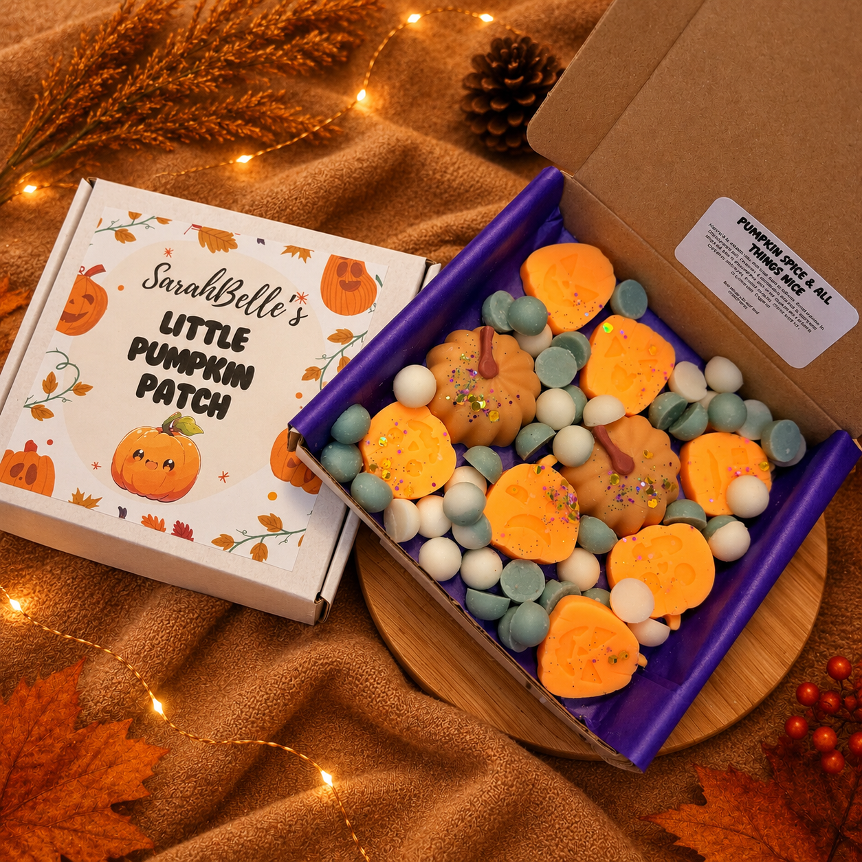 Little Pumpkin Patch - Soy Wax Melts - Scented in Pumpkin Spice & all things nice