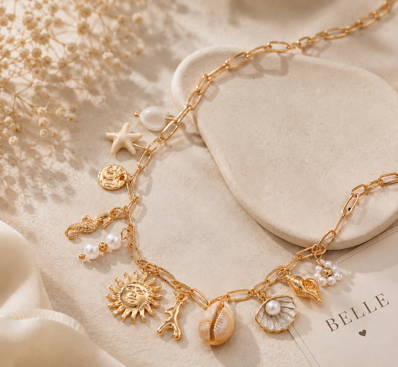 BELLE | Bag Charm Chain
