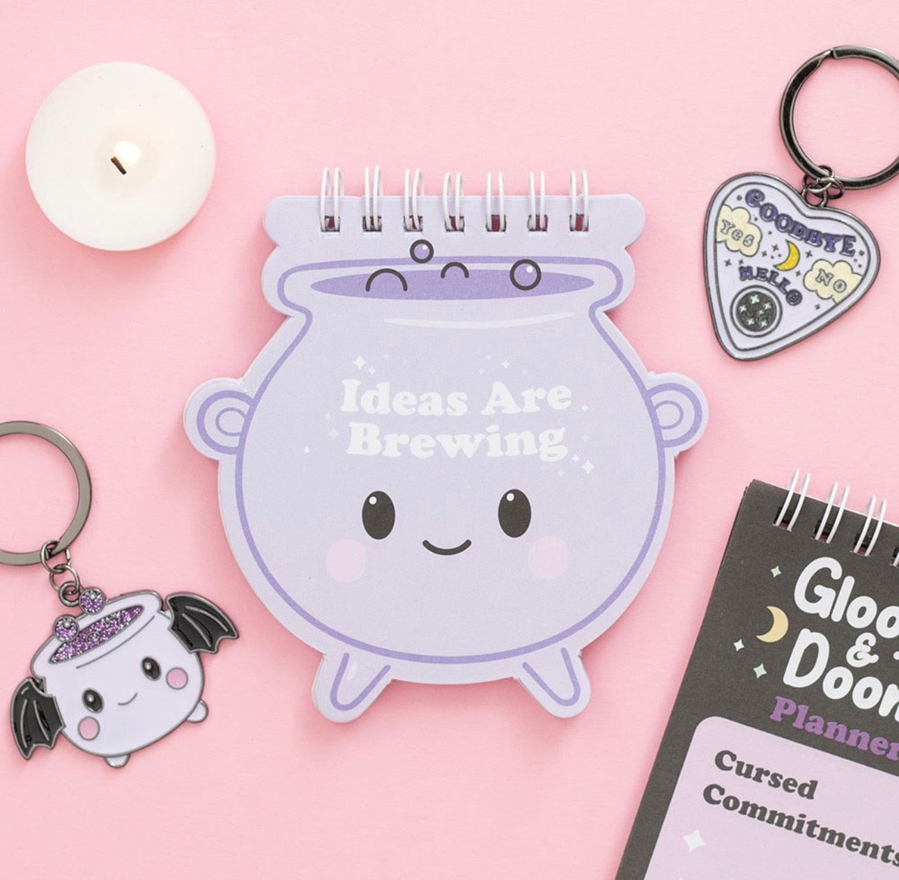 Pastel Cauldron Notepad - Small