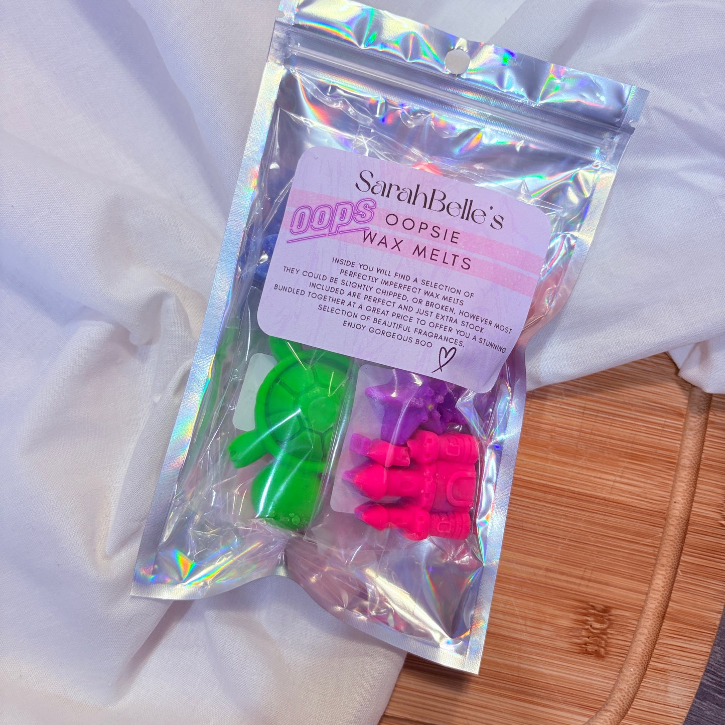 Oopsie Wax Melt Bag - 100g soy wax melts