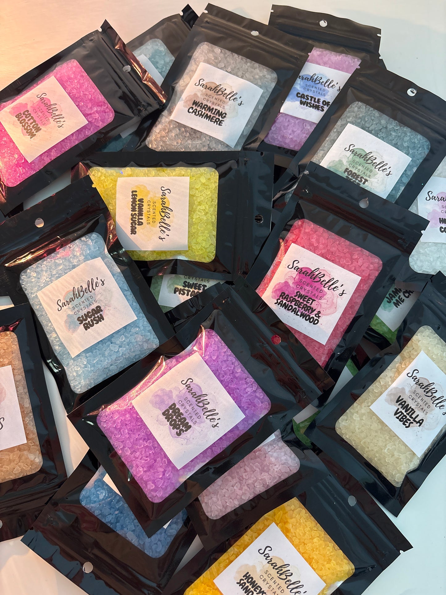10 Packs Of Scented Crystals (sizzlers) - Highly Scented - Bargain Bundle - Worth £25