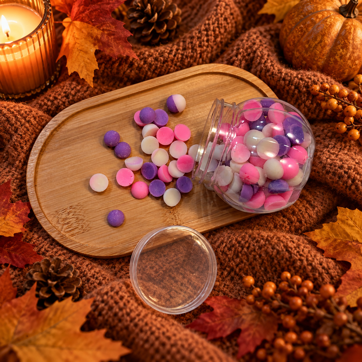 Wax Melt dots Pumpkin Pot -65g