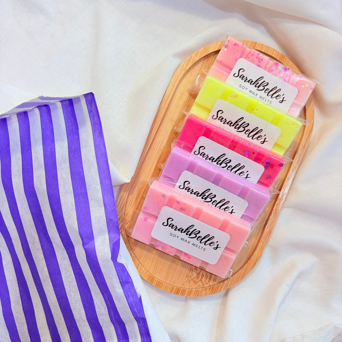 Mini Snap Bar Bag - 5 x wax melt bars