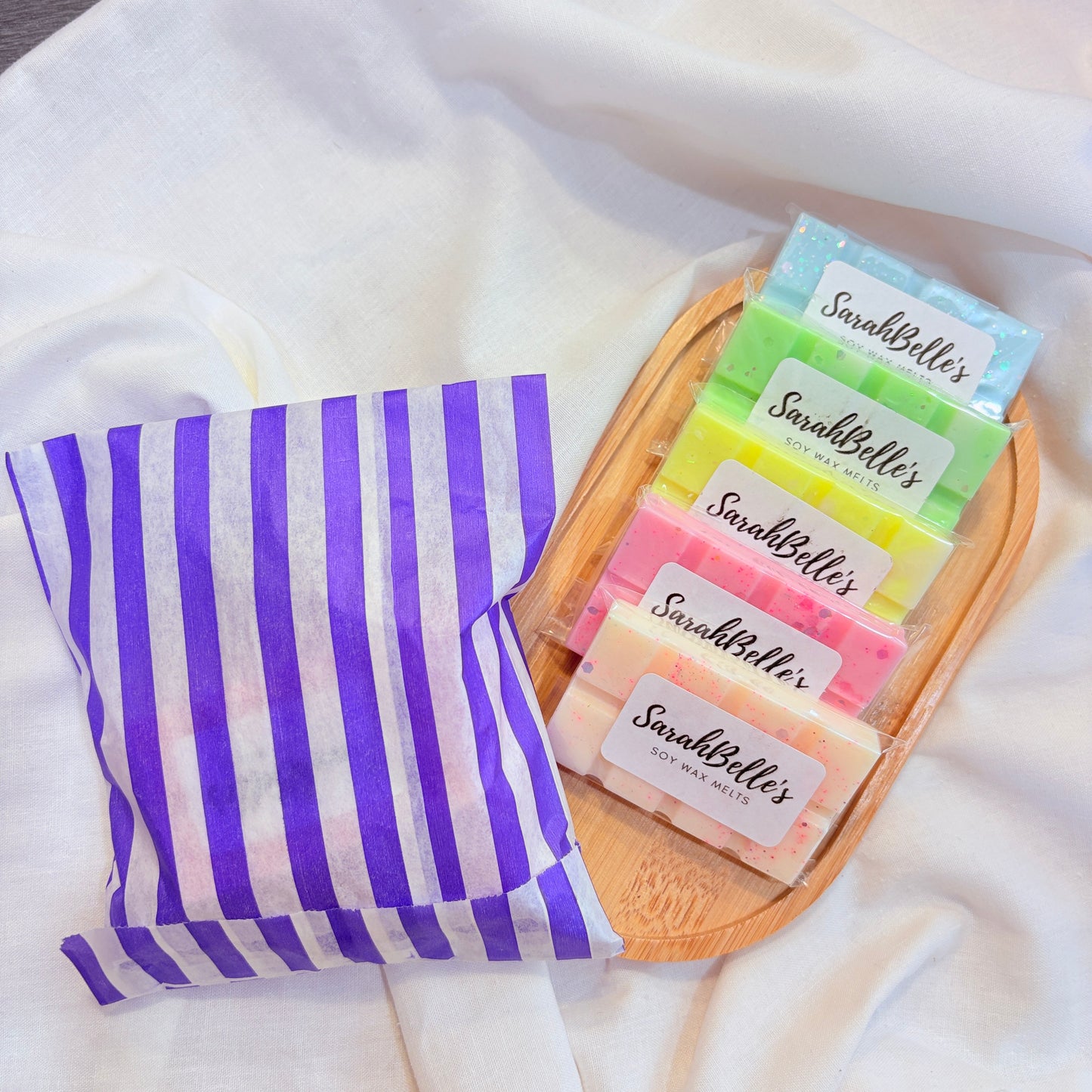 Mini Snap Bar Bag - 5 x wax melt bars