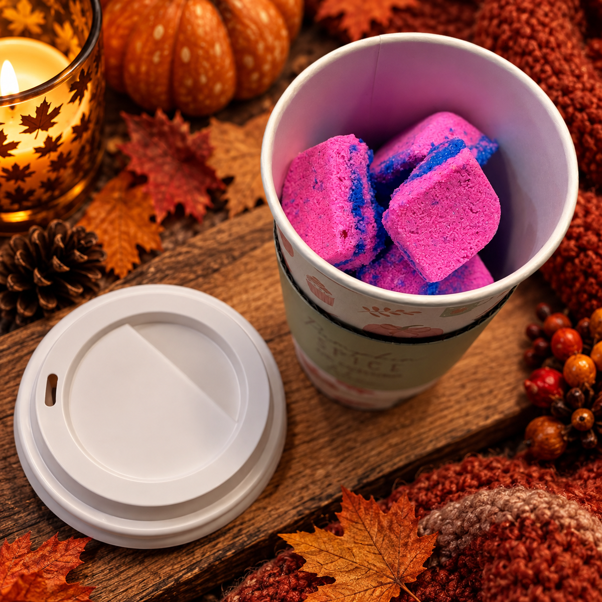 Foaming Bath Rocks - 200g Cup