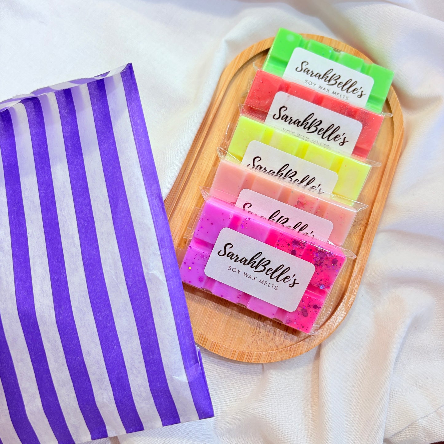 Mini Snap Bar Bag - 5 x wax melt bars