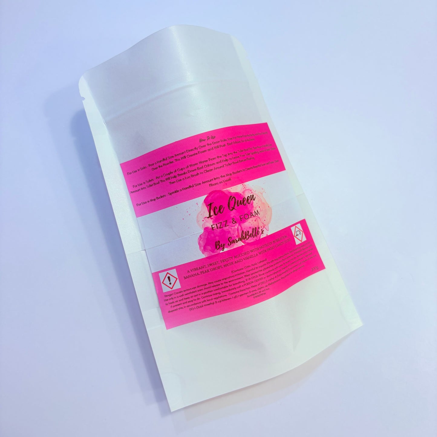 Fizz & Foam Sprinkle 200g - Sink,Toilet,Mop