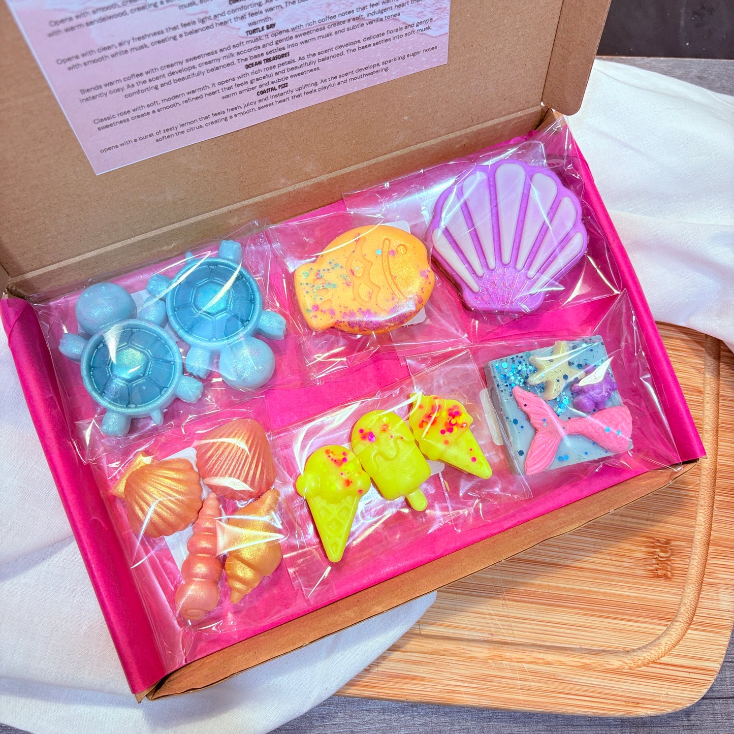 Wax Melt Bundle - June Box 6 - 6 x wax melt shapes