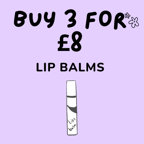 Lip Balms - 3 x lip balms bundle