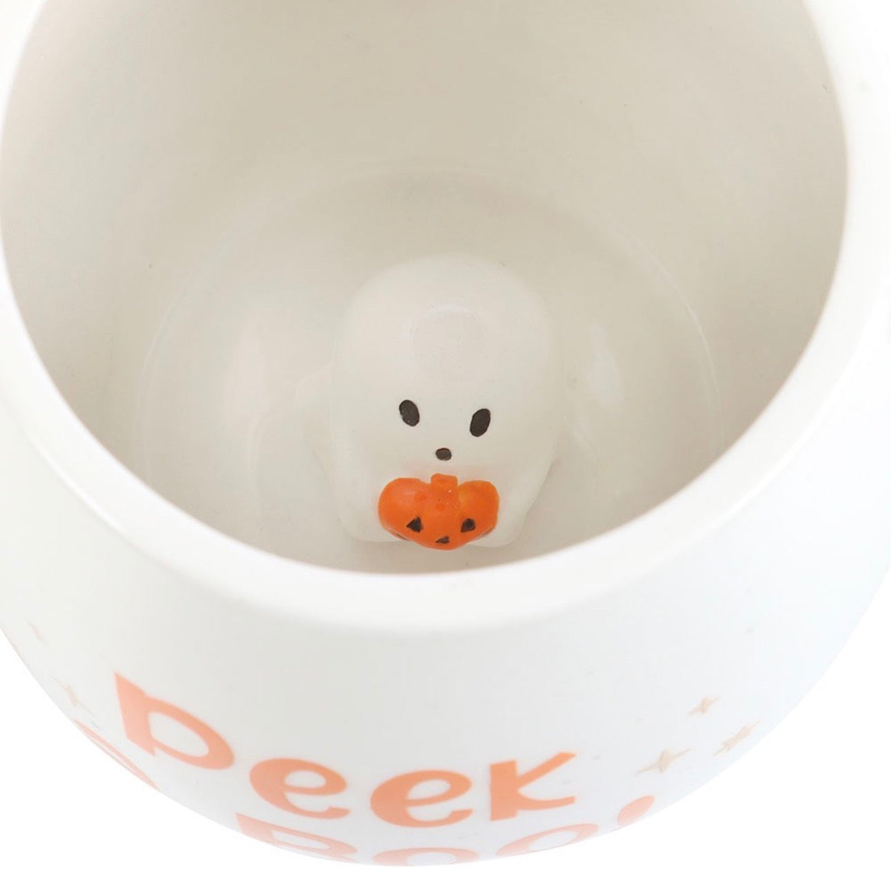 Peekaboo Ghost Rounded Mug