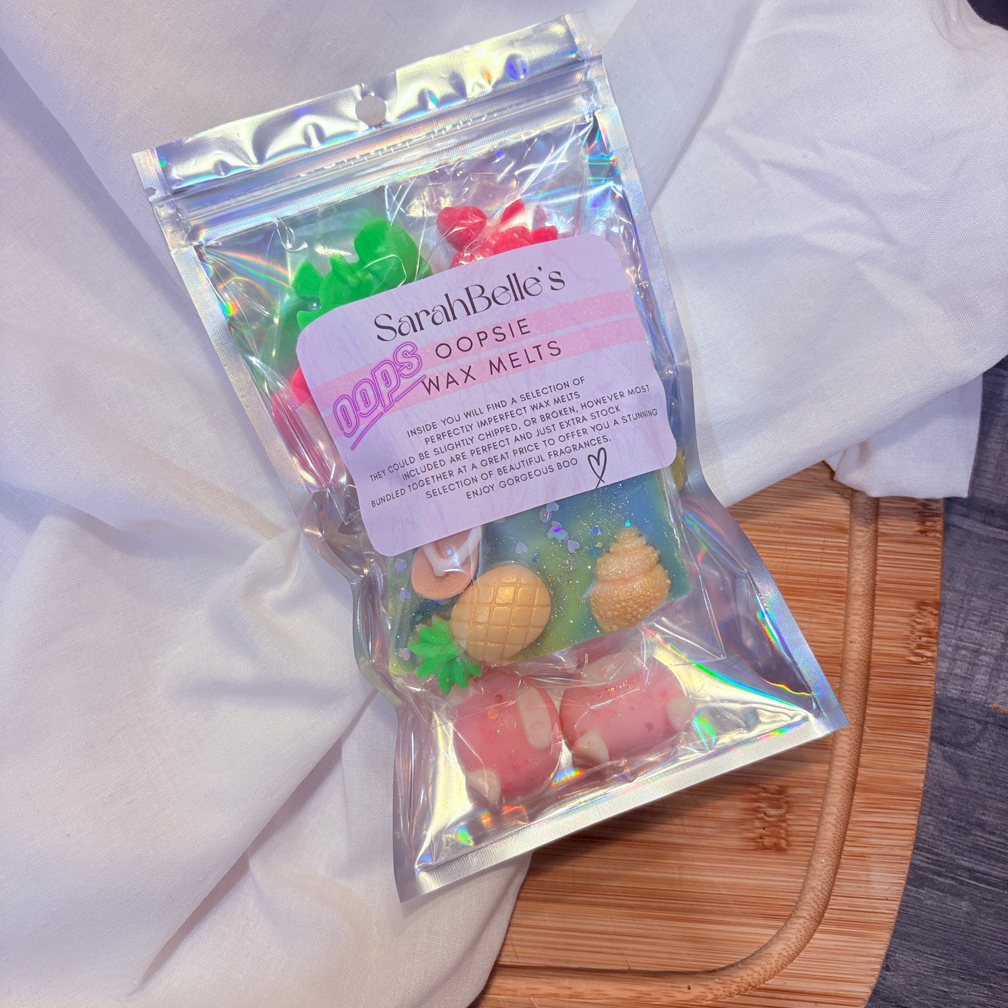 Oopsie Wax Melt Bag - 100g soy wax melts