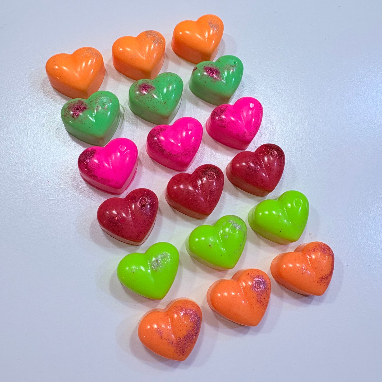 Heart Wax Melt Selection Box - 18 Heart Wax Melts