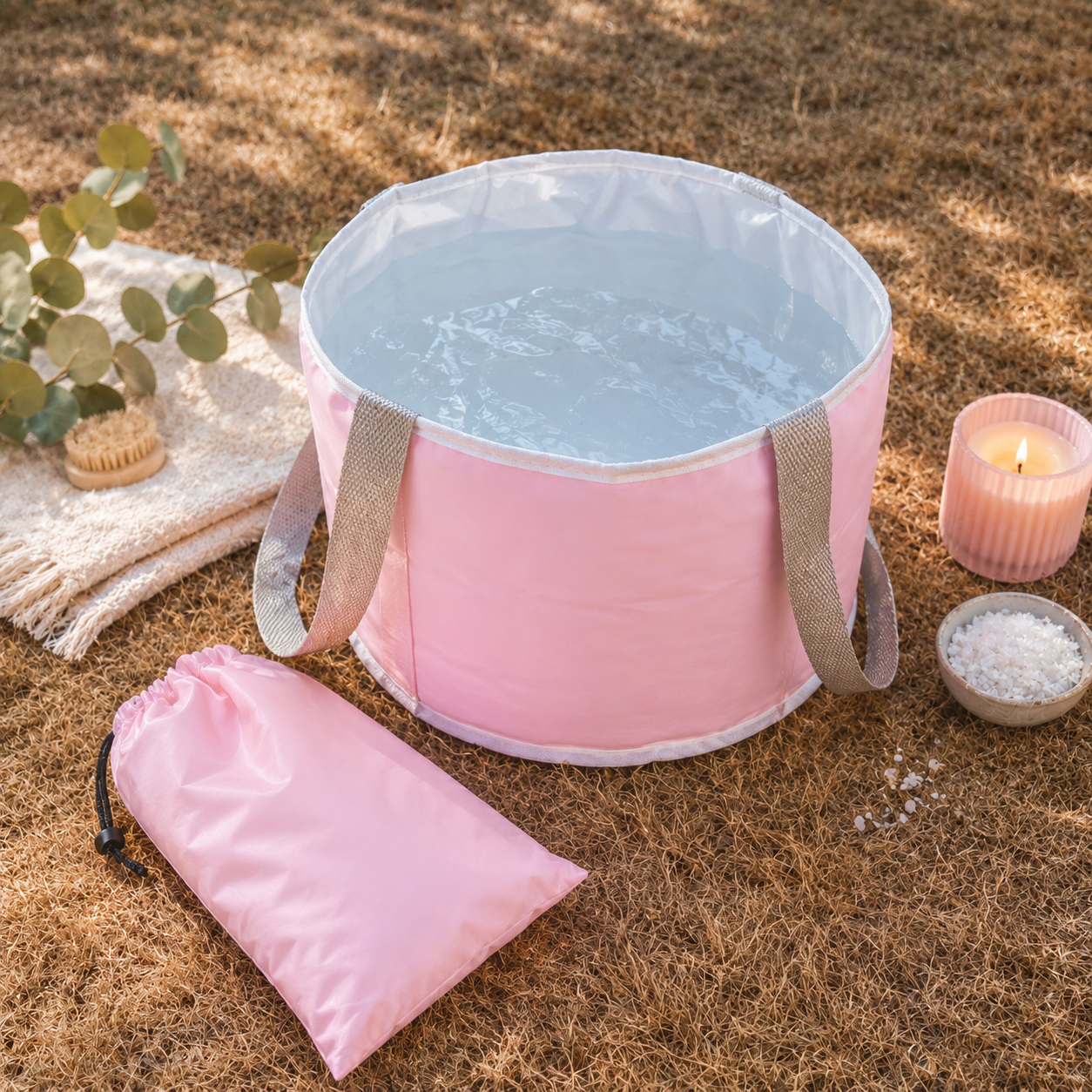 Pop Up Foot Soak Tub