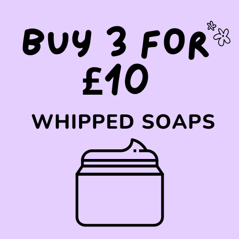 Whipped Soap Bundle 3 x Whipped Soaps
